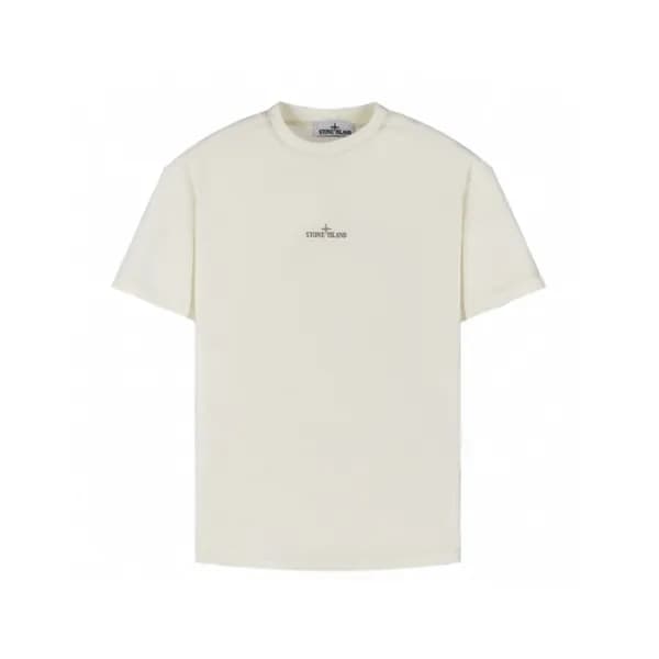 스톤아일랜드 남성 라운드 반팔 티셔츠 - Stone Island Mens Round Tsh… - 1