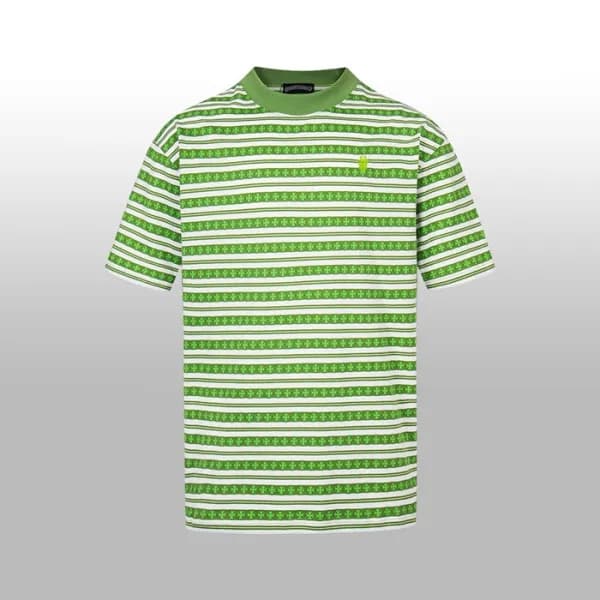 크롬하츠 남성 라운드 반팔티 - Chrom Hearts Mens Round Tshirt -… - 1