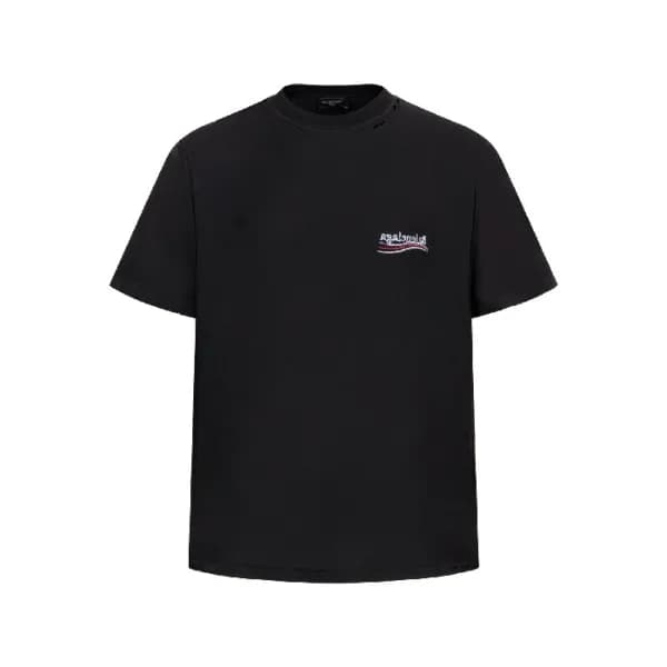 발렌시아가 남성 라운드 반팔 티셔츠 - Balenciaga Mens Round Tshirt… - 1