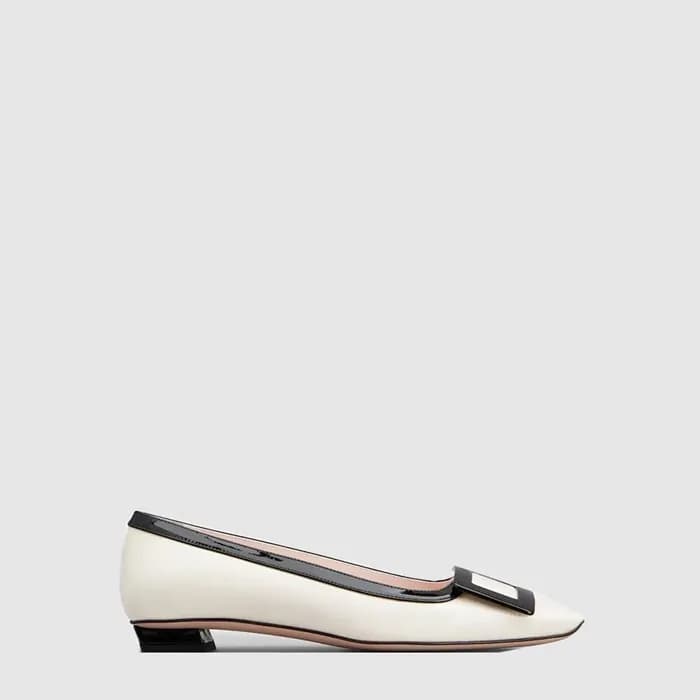 로저비비에 여성 벨 비비에 래커드 버클 발레리나 플랫 - Roger Vivier Women… - 1