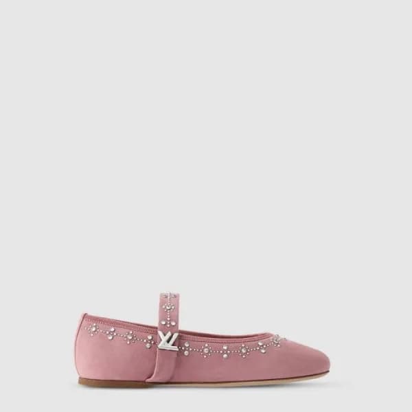 루이비통 여성 로미 플랫 발레리나 - Louis Vuitton Womens Romy Fla… - 1