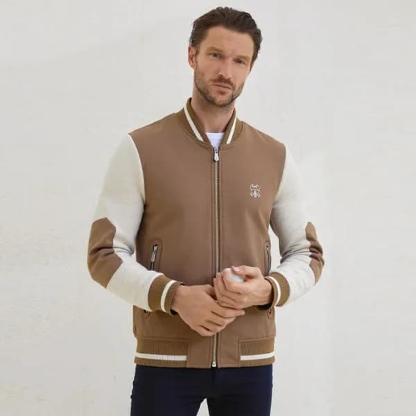브루넬로쿠치넬리 남성 다운 재킷 - Brunello Cucinelli Mens Down J… - 1