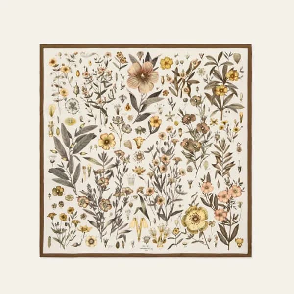 로로피아나 여성 스퀘어 스카프 - Loro Piana Womens Square Scarf … - 1