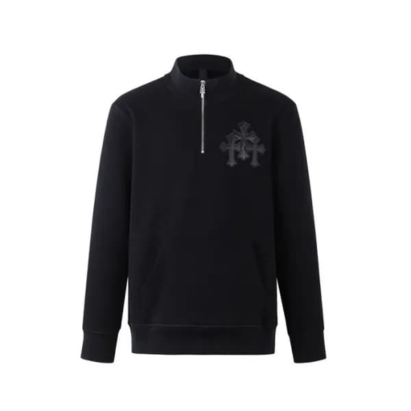 크롬하츠 남성 집업 맨투맨 - Chrome Hearts Mens Zip-up Tshirt … - 1