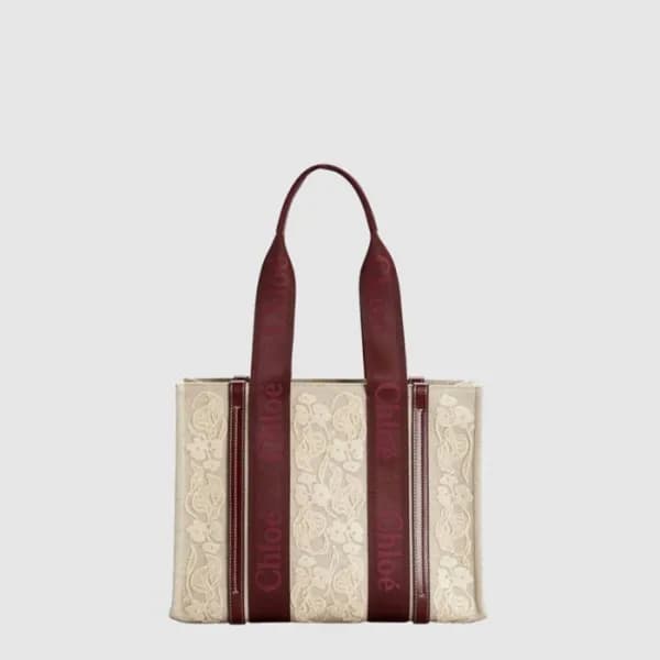 끌로에 여성 우디 미듐 토트 백 - Chloe Womens Woody Medium Tote… - 1