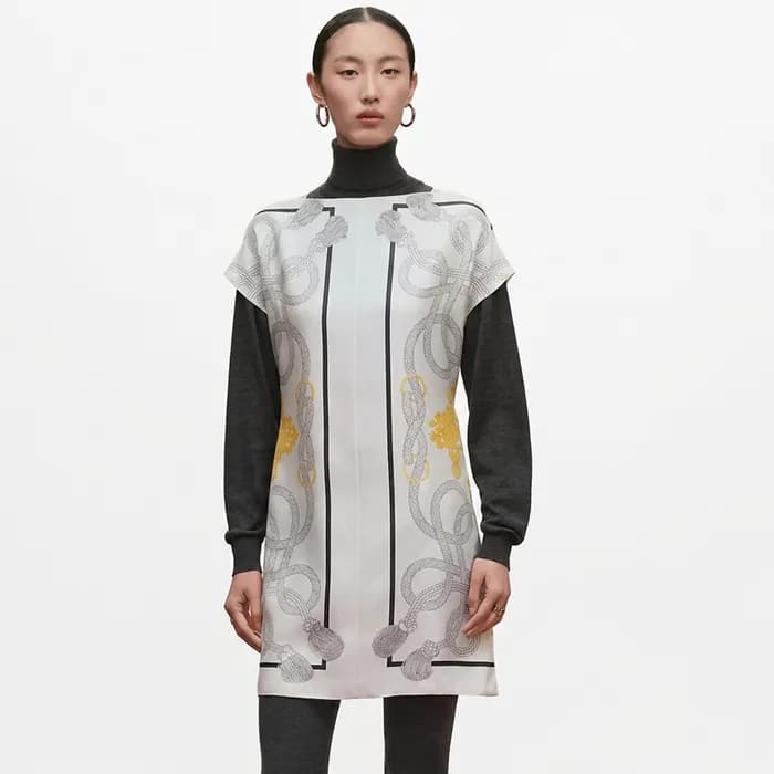 에르메스 여성 실크 원피스 - Hermes Womens Silk One-pieces - h… - 1