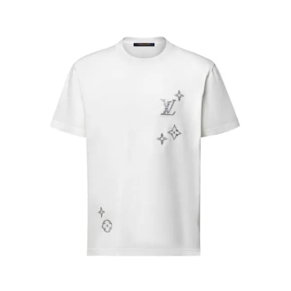루이비통 남성 라운드 티셔츠 - Louis vuitton Mens Round Tshirt … - 1
