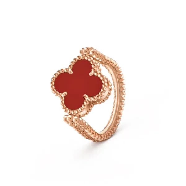 반클리프 아펠 여성 빈티지 알함브라 리버서블 링 - Van Cleef & Arpels Wo… - 1