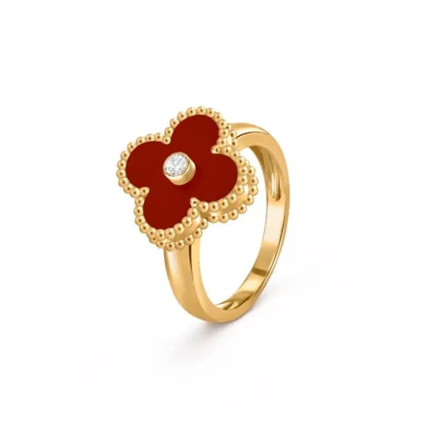 반클리프 아펠 여성 빈티지 알함브라 링 - Van Cleef & Arpels Womens … - 1