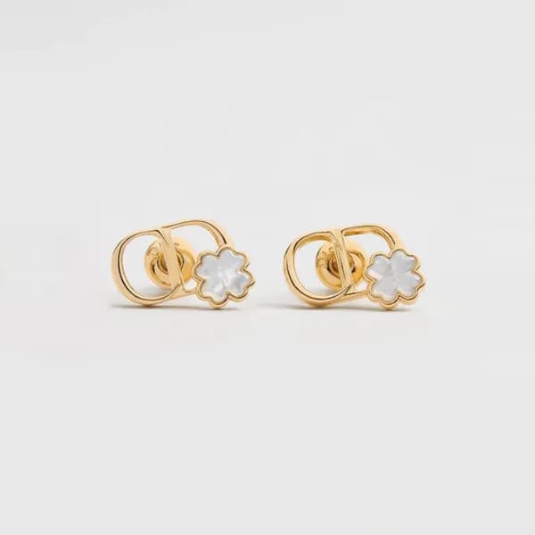 디올 여성 CD 가든 스터드 이어링 - Dior Womens CD Garden Stud E… - 1