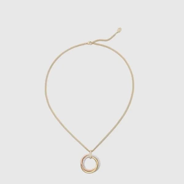 까르띠에 여성 트리니티 네크리스 라지 - Cartier Womens Trinity Neck… - 1