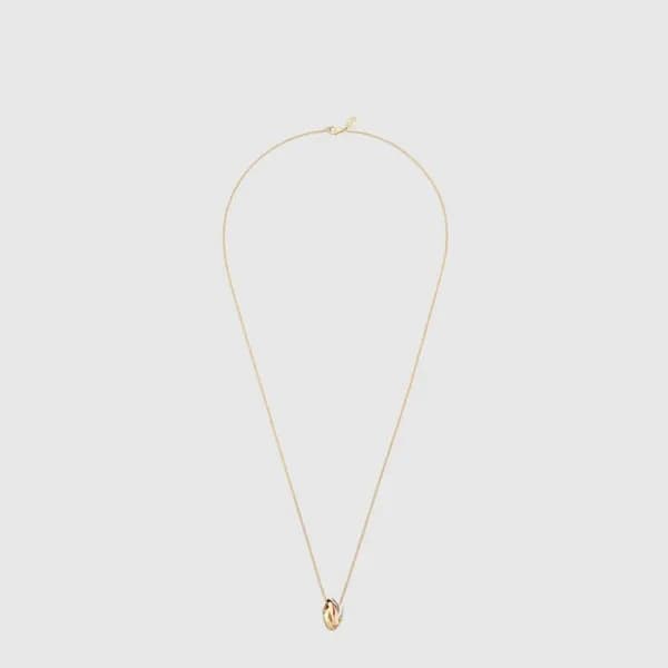 까르띠에 여성 트리니티 쿠션 펜던트 네크리스 - Cartier Womens Trinity … - 1