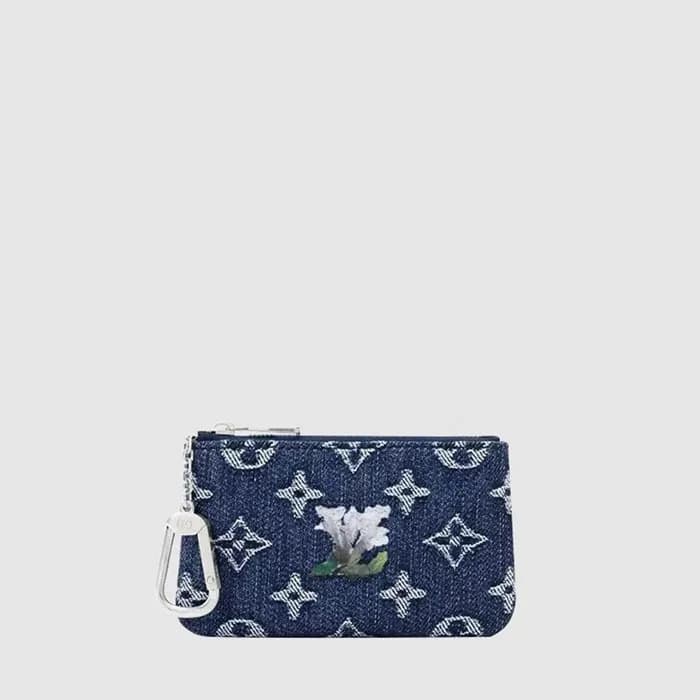 루이비통 여성 플라워 클레 동전 지갑 M27561 - Louis vuitton Womens Monogram Flower Clés Coin Purse - lvw1092x