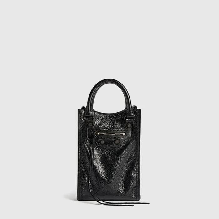 발렌시아가 여성 르 시티 토트 폰 홀더 - Balenciaga Womens Le City Tote Phone Holder - bab16602x