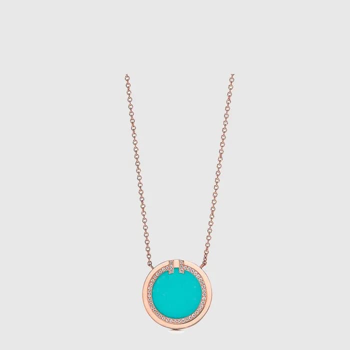 티파니 여성 써클 다이아 네크리스 - Tiffany & Co Womens Circle Diamond Necklace - acc9361x - 1