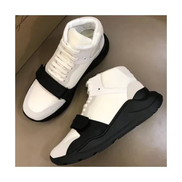 Burberry 2018 Mens Leather Ankle Running Shoes - 버… - 1