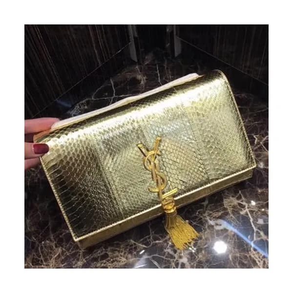 Saint Laurent Women Tassel Chain Satchel Shoulder … - 1