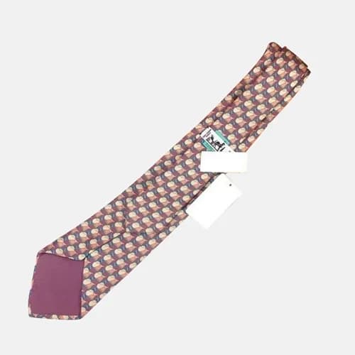 HERMES MENS NECKTIE RED - 에르메스 남성용 넥타이 레드 - 1