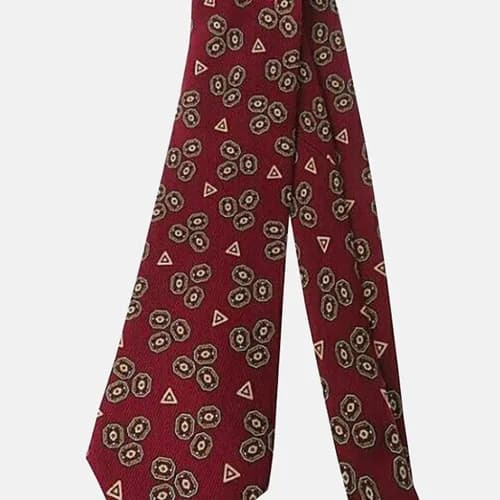 CHANEL MENS NECKTIE RED - 샤넬 남성용 넥타이 레드 - 1
