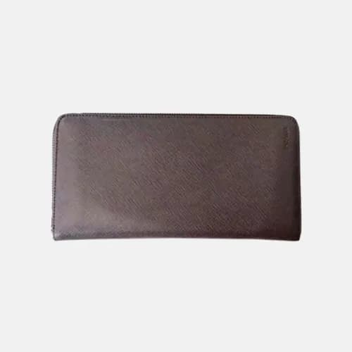 Prada 2018 Mens Saffiano Leather Zippy Long Purse … - 1