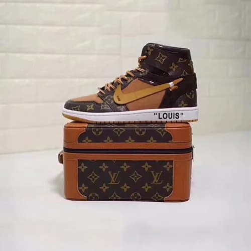 2018/19 Louis vuitton x Air Jordan1Pinnacle AJ Col… - 1