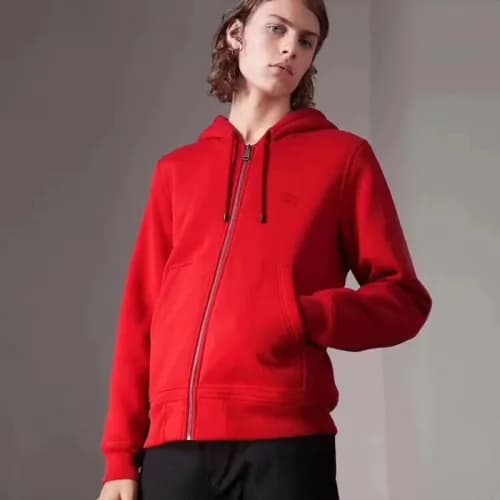 Burberry 2019 Mens Zip-up Cotton Hood Tee - 버버리 집업… - 1