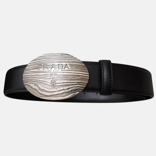 [매장판]Prada 2019 Mens Saffiano Business Leather Bel… - 1