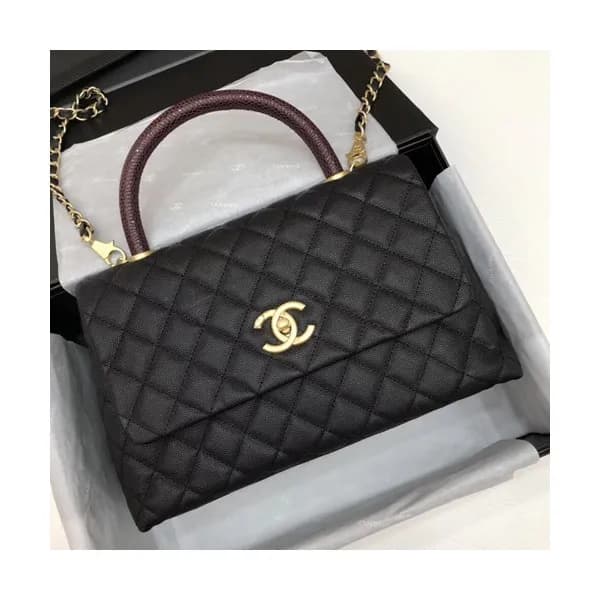 Chanel 2018 Chain Tote Shoulder Bag,28CM - 샤넬 2018… - 1