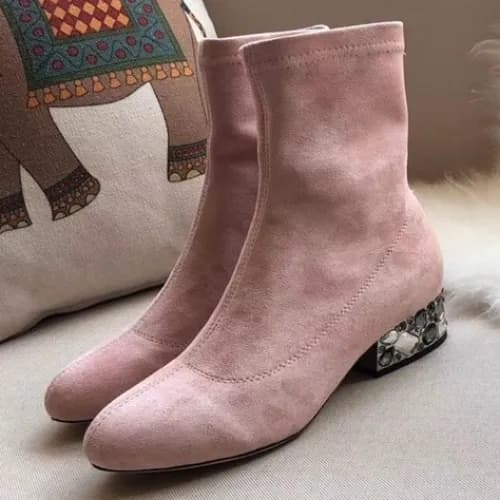 Jimmy-Choo 2018 Ladies Juwer Leather Boots - 지미츄 여… - 1