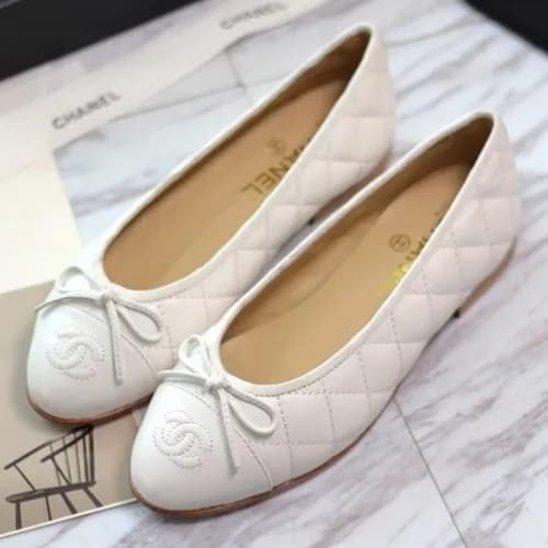 Chanel 2018 Ladies Classic CC Logo Ballet Shoes - … - 1