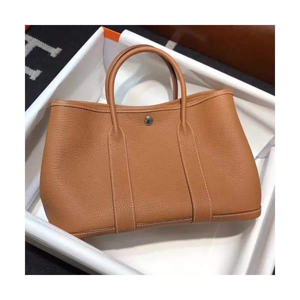 Hermes Garden Party Leather Tote Bag,30cm - 에르메스 가… - 1