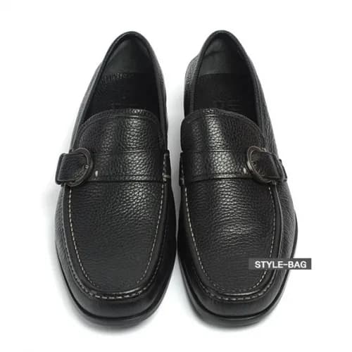 Ferragamo 2018 Mens Leather Strap Loafer - 페라가모 남성… - 1