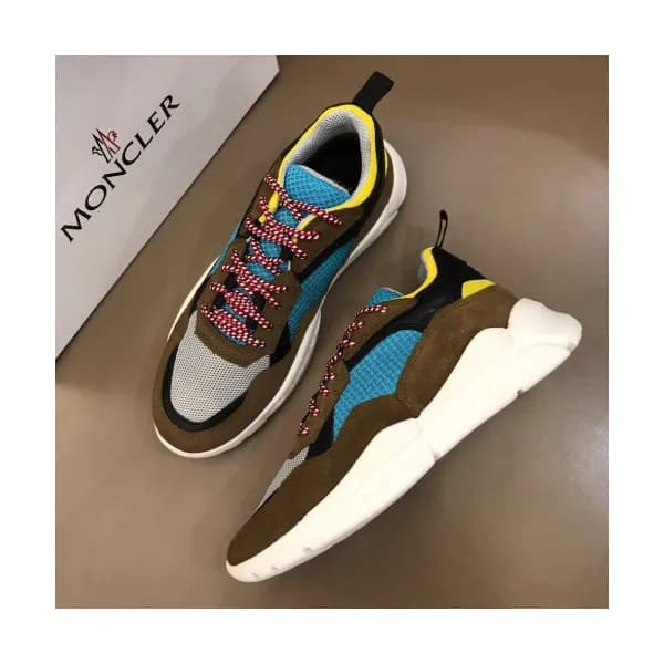 Moncler 2019 Mens Jakub Cajual Suede Sneakers - 몽클… - 1