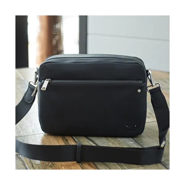 Fendi 2019 Nylon&Leather Bag Bugs Shoulder Bag,28C… - 1