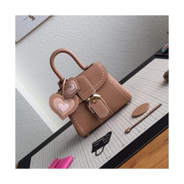 Delvaux 2019 Leather Tote Shoulder Bag,20CM - 델보 2… - 1