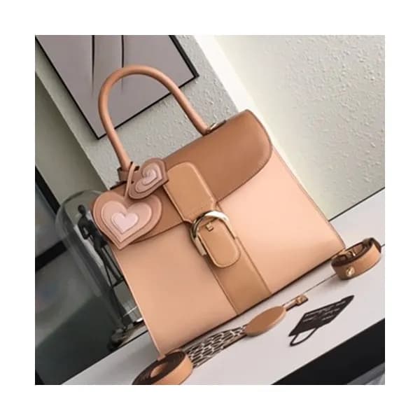 Delvaux 2019 Brillant Leather Tote Shoulder Bag,28… - 1