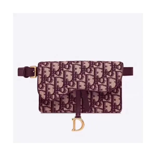 Dior 2019 Oblique Saddle Belt Bag ,18.5CM - 디올 201… - 1