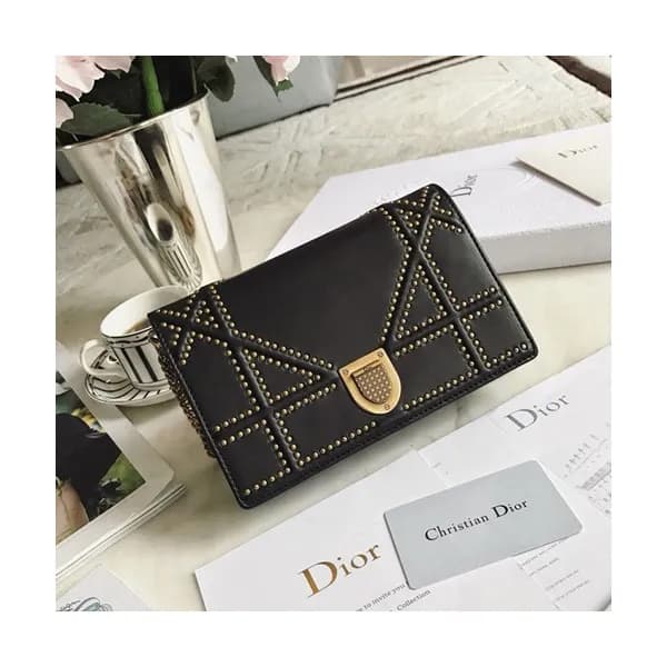 Dior 2019 Dior Rama Leather Chain Shoulder Bag ,19… - 1