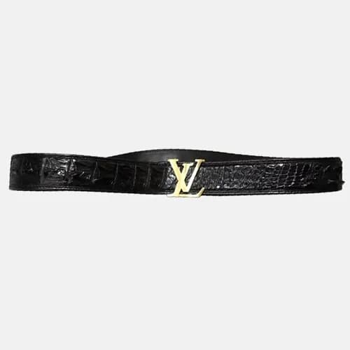 Louis vuitton 2019 Mens Crocodile Leather Belt - 루… - 1