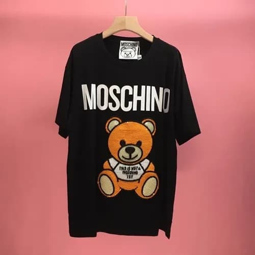 Moschino 2019 Mm/WmCrew -neck Cotton Short Sleeved… - 1