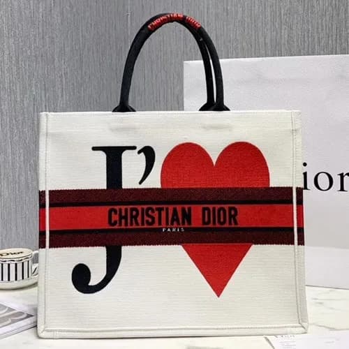 Dior 2019 Woman Canvas Tote Bag,27CM - 디올 2019 여성용… - 1