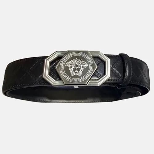 Versace 2019 Mens Leather Belt - 베르사체 2019 남성용 레더… - 1
