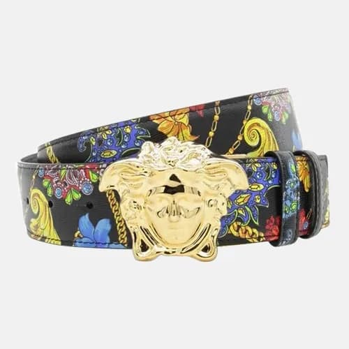 Versace 2019 Mens Leather Belt - 베르사체 2019 남성용 레더… - 1