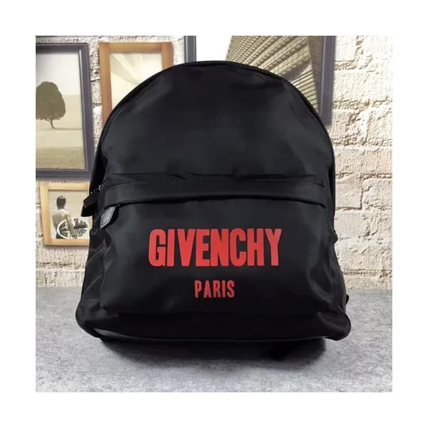 Givenchy 2019 Canvas & Leather Back Pack,41cm - 지방… - 1