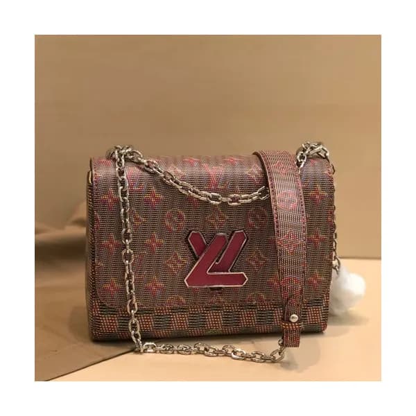 Louis Vuitton 2019 Leather Twist Shouder Bag,23cm … - 1