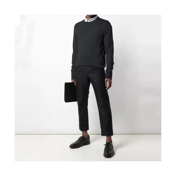 Thom Browne 2019 Mens Strap Crew-neck Sweater - 톰브… - 1