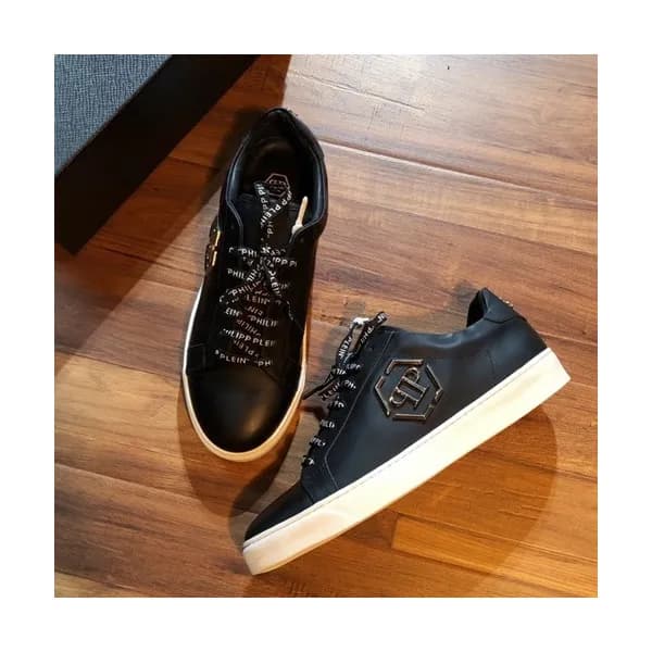 Philipp plein 2019 Mens Leather Sneakers - 필립플레인 … - 1