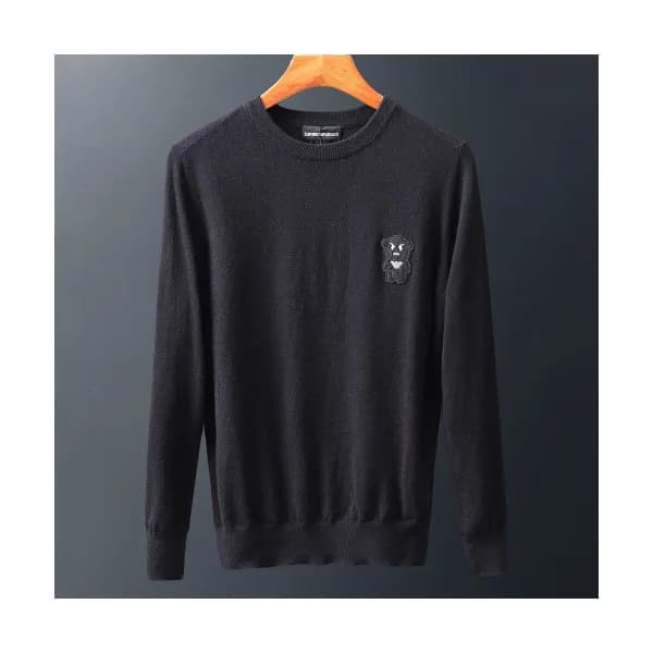 Armani 2019 Mens Crew Neck Wool Sweater - 알마니 201… - 1