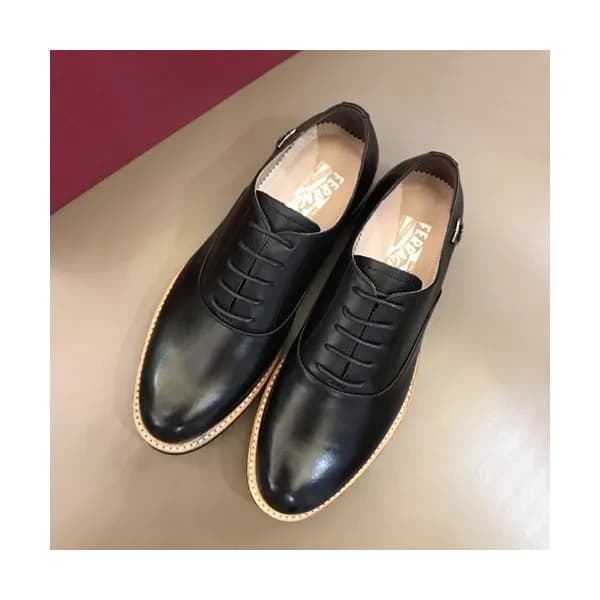 Ferragamo 2019 Mens Leather Oxford Shoes - 페라가모 20… - 1