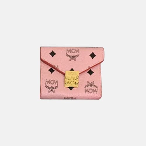 MCM 2019 Ladies Canvas Wallet - 엠씨엠 2019 여성용 캔버스 반… - 1